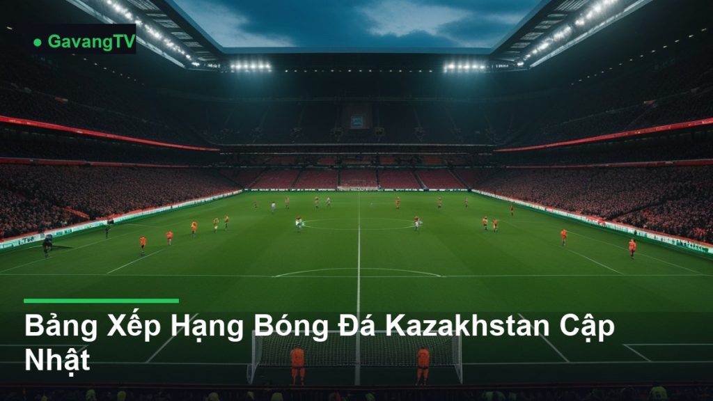 toàn cảnh sân vận động trong một trận đấu - Bảng Xếp Hạng Bóng Đá Kazakhstan Cập Nhật