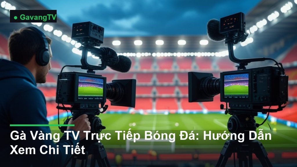hệ thống camera truyền hình trực tiếp trận đấu - Gà Vàng TV Trực Tiếp Bóng Đá: Hướng Dẫn Xem Chi Tiết